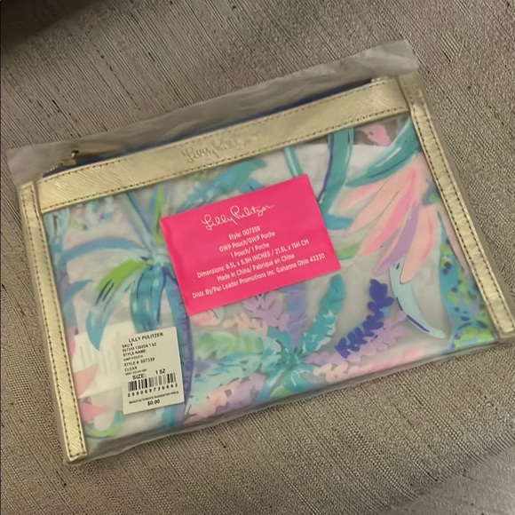 Lilly Pulitzer sweet escape pouch nwt - Picture 2 of 2
